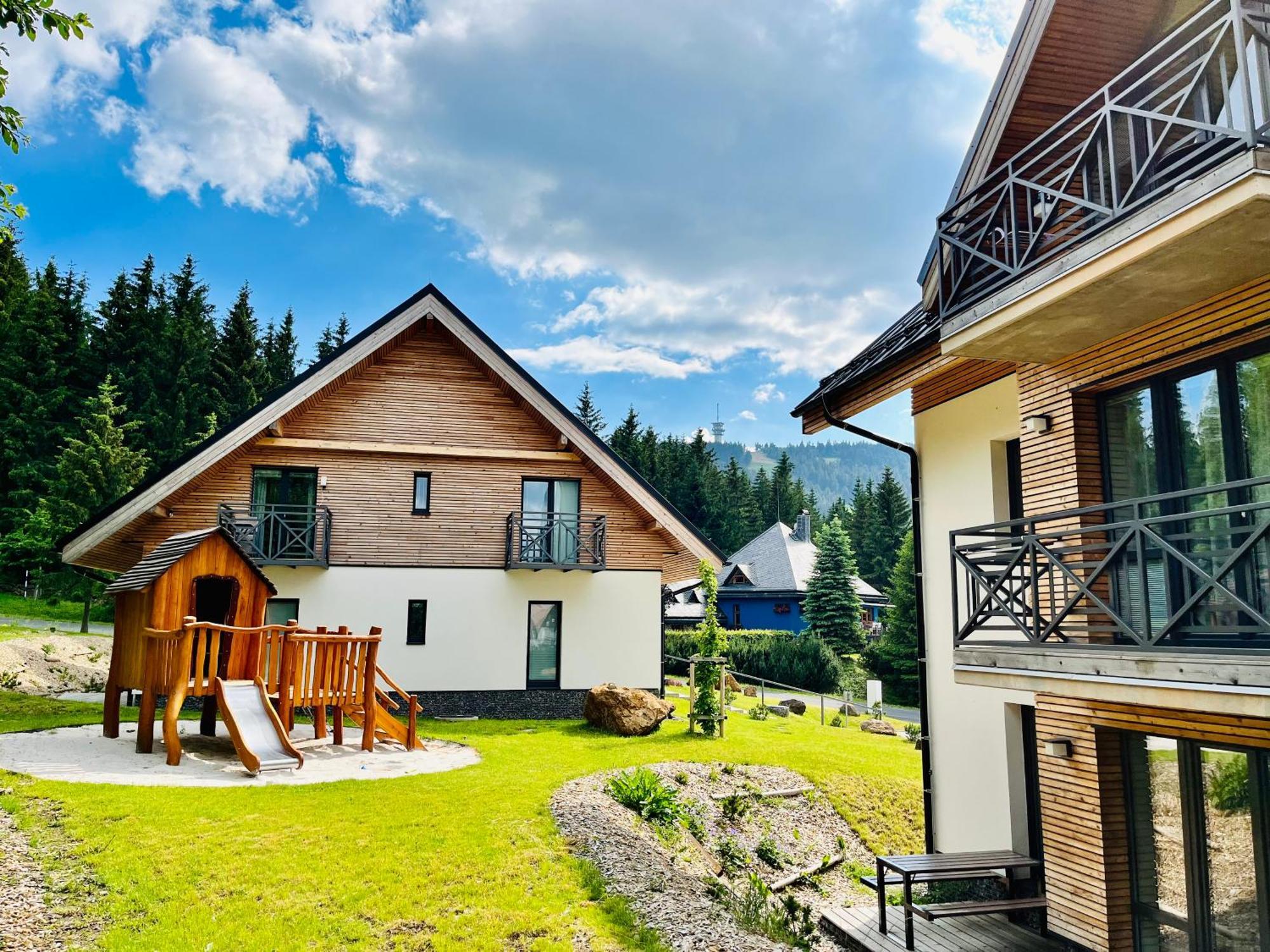 Ski Chalet Klinovec Loucna pod Klinovcem Exterior photo
